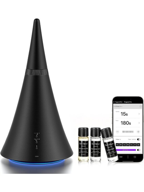 Other | Large Room Essential Oil Diffuser 200 Sqft Coverage Waterless ...
